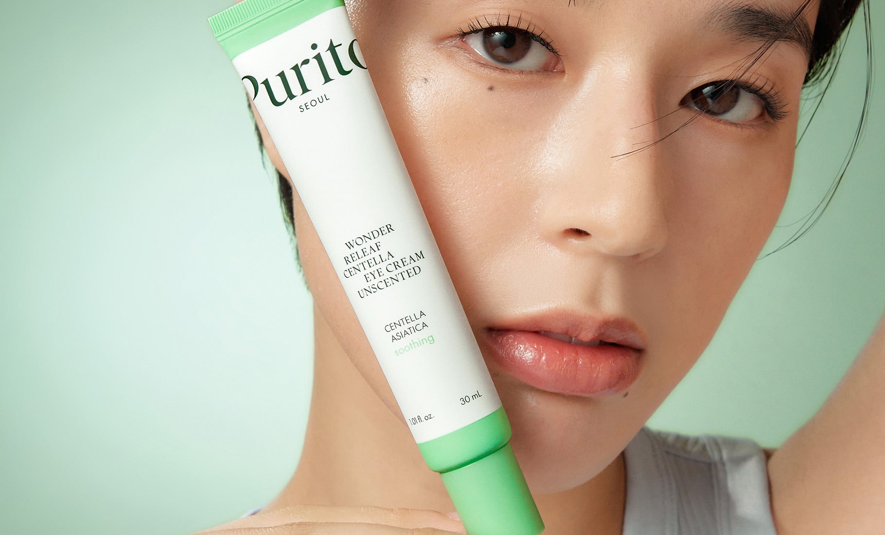 PURITO Wonder Releaf Centella Eye Cream Unscented mood lifestyle comprar en NAZ Beauty Shop Panama