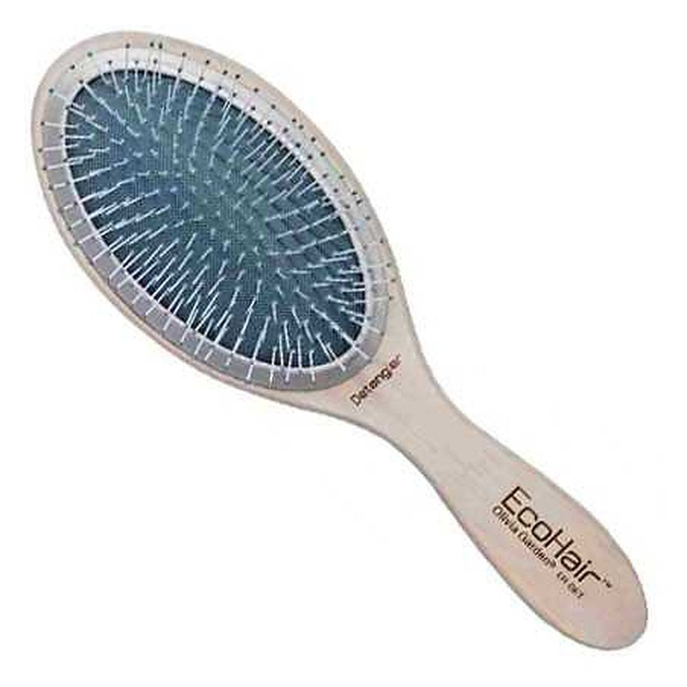 OLIVIA GARDEN EcoHair EH-DET – Cepillo Desenredante de Bambú Ecológico | TOOLS & ACCESSORIES