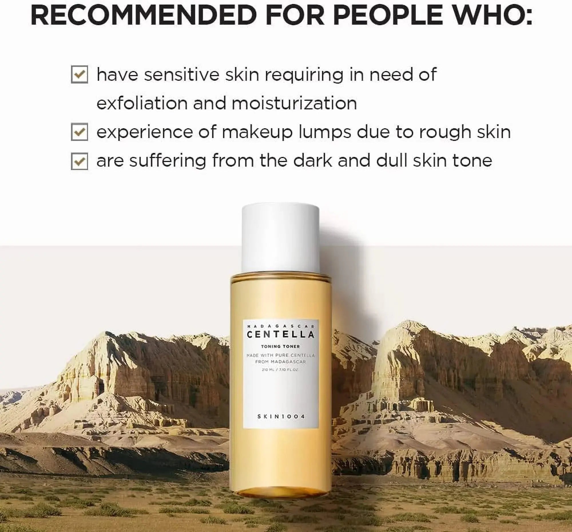 SKIN1004 Madagascar Centella Toning Toner NAZ Beauty Shop Panama