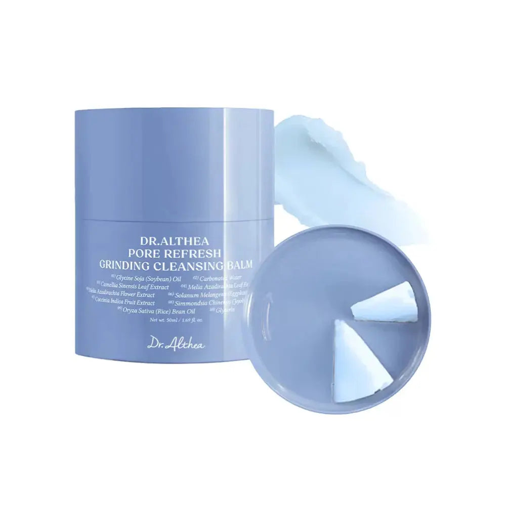 DR. ALTHEA Grinding Cleansing Balm – mecanismo grinding higienico textura sorbete aceite comprar en NAZ Beauty Shop Panama