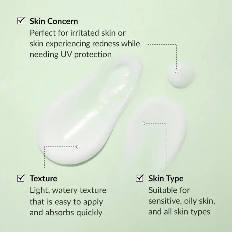 DR. ALTHEA Green Tea Fresh Sunscreen NAZ Beauty Shop Panama