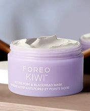 FOREO Kiwi Active Pore Blackhead Mask 100g mascarilla arcilla poros puntos negros comprar en NAZ Beauty Shop Panama