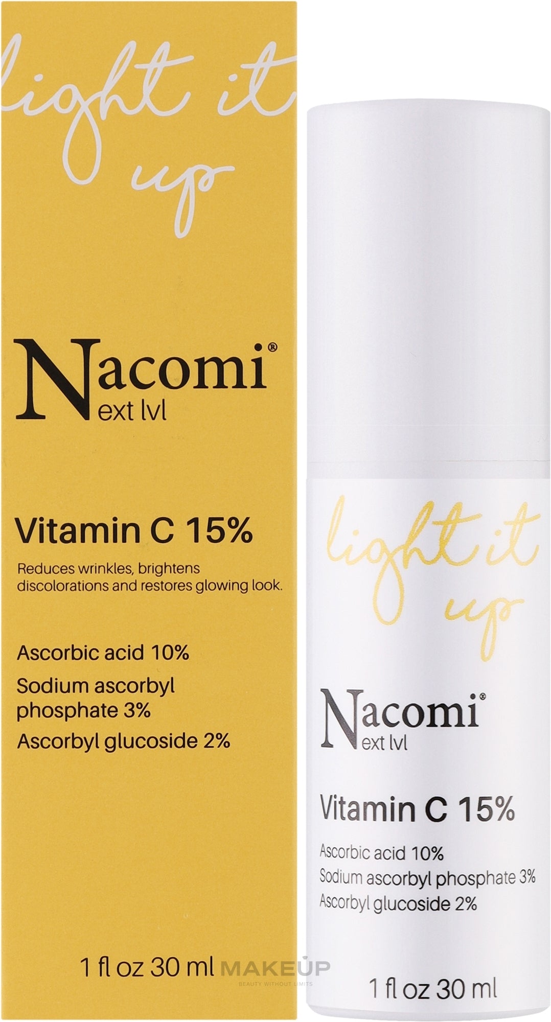 NACOMI Vitamin C 15% Sérum Iluminador | Skincare | Panamá | NAZ Beauty