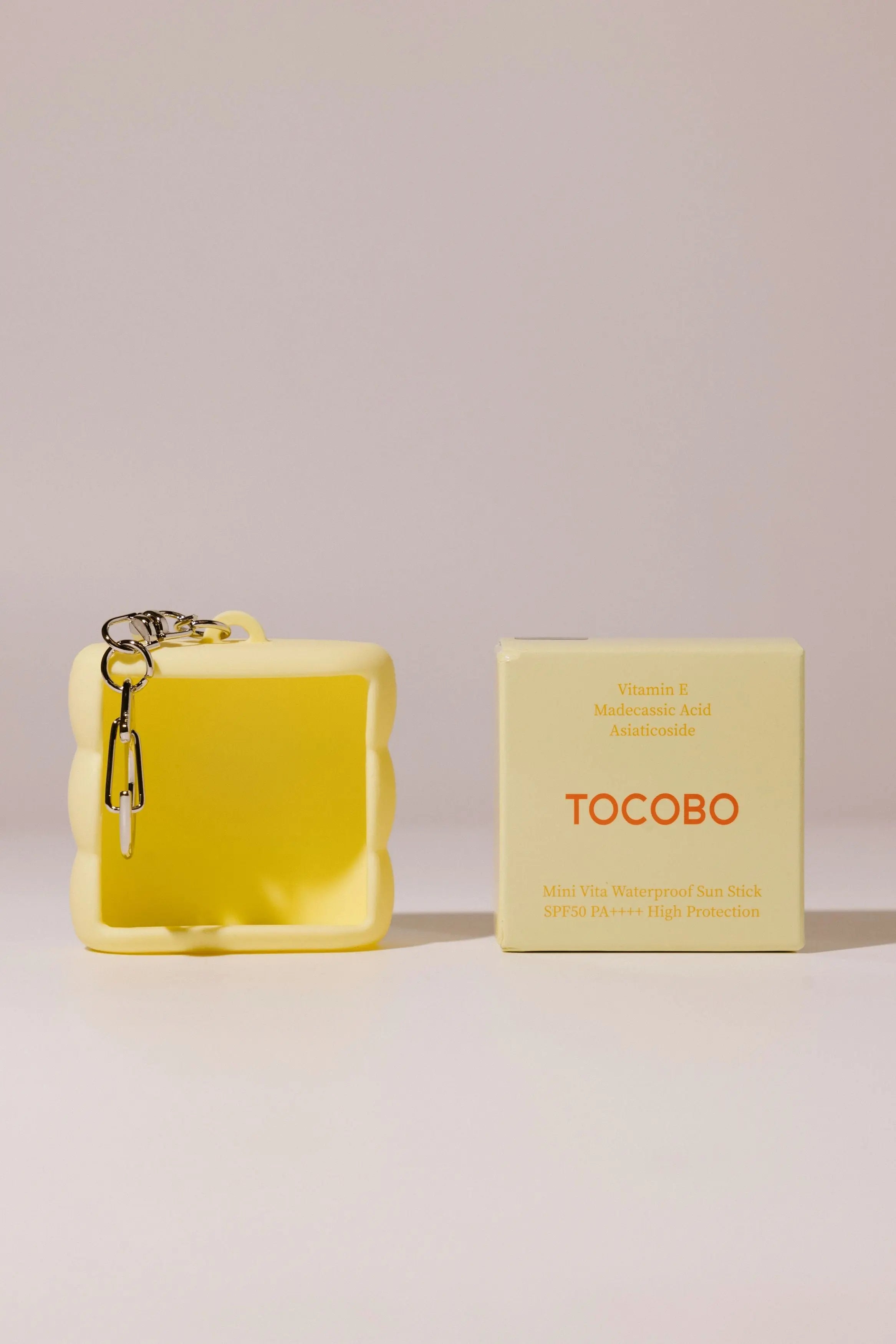 TOCOBO Mini Sun Stick Keyring Yellow NAZ Beauty Shop Panama