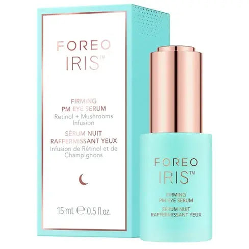 FOREO Iris Firming PM Eye Serum 15ml retinol peptidos contorno ojos nocturno antiedad comprar en NAZ Beauty Shop Panama