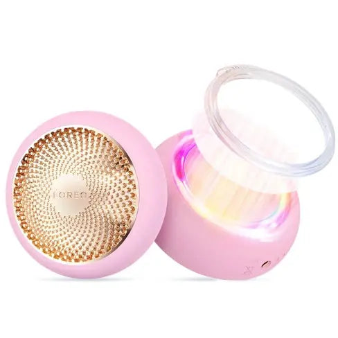 FOREO UFO 3 detalle LED 8 longitudes onda termoterapia microcorrientes skincare comprar en NAZ Beauty Shop Panama