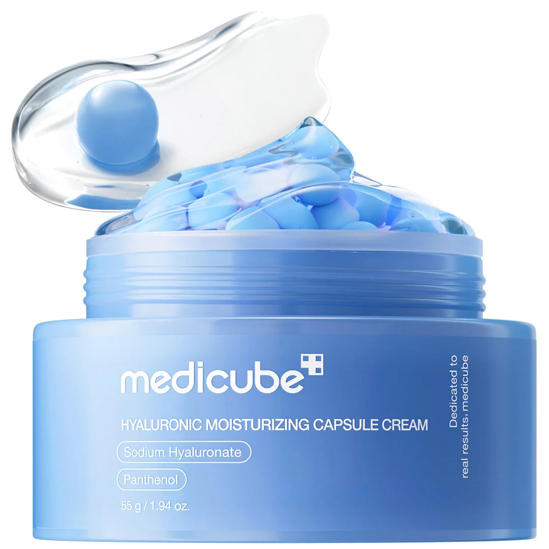 MEDICUBE Hyaluronic Moisturizing Capsule Cream | K-Beauty Skincare | Panamá | NAZ Beauty