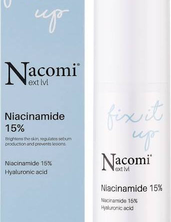 NACOMI Niacinamide 15% Sérum Poros y Tono Uniforme | Skincare | Panamá | NAZ Beauty
