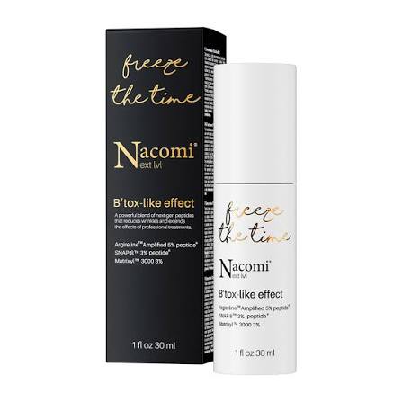 NACOMI Botox Like Effect Face Serum Efecto B'tox | Skincare | Panamá | NAZ Beauty