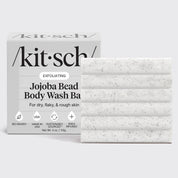 KITSCH Exfoliating Jojoba Bead Body Wash Bar - Barra exfoliante de jojoba