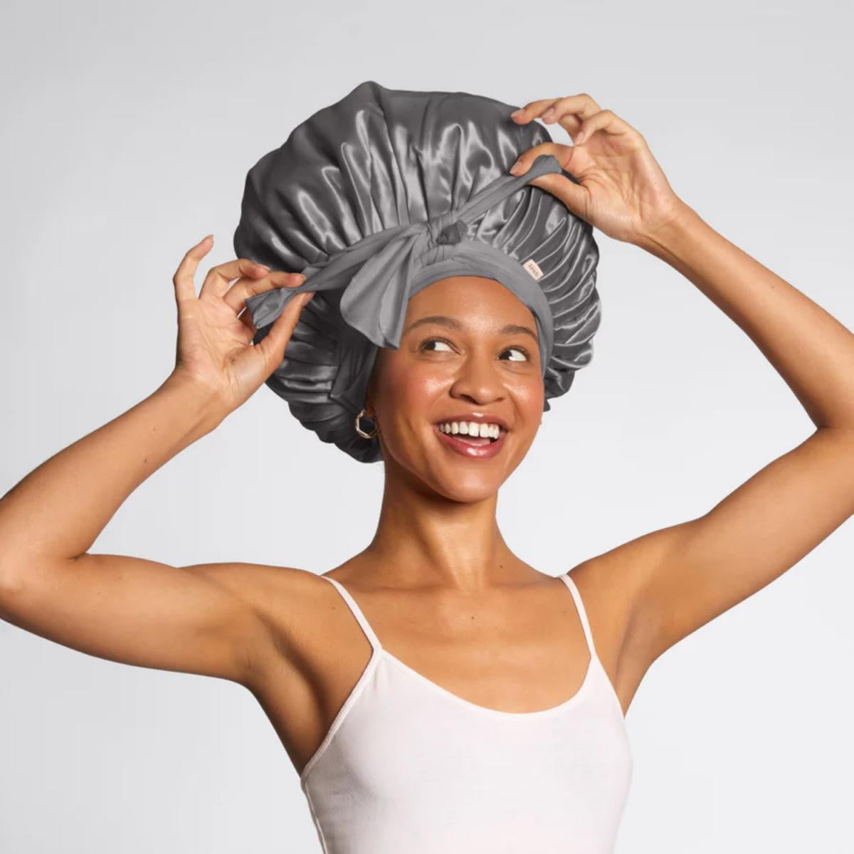 KITSCH Oversized Satin Bonnet