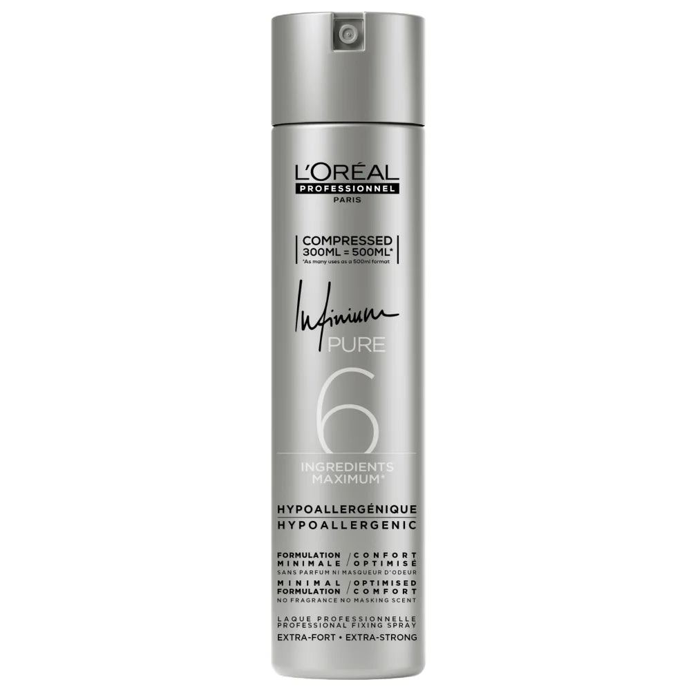 L'Oréal Professionnel Infinium Pure Extra Strong 300ml - spray fijador sin gas Panamá
