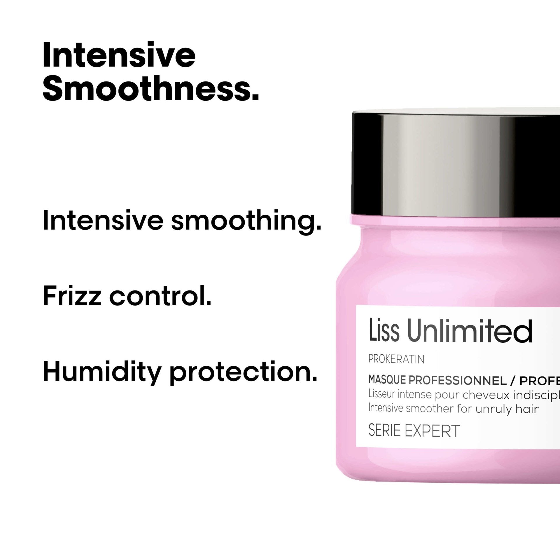 Resultados Liss Unlimited Mask L'Oréal Professionnel cabello disciplinado y suave