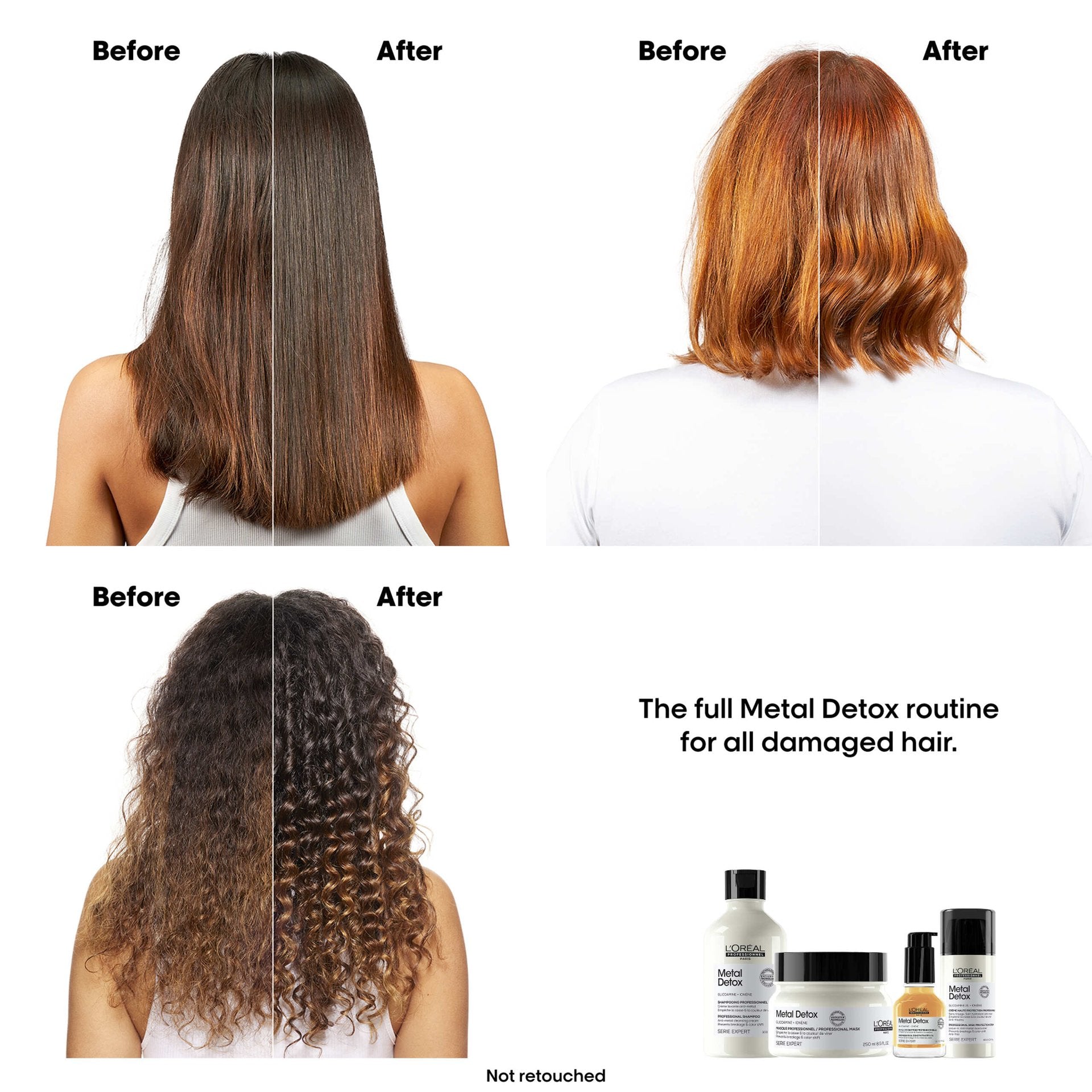 Ingredientes Metal Detox Leave-In L'Oréal Professionnel protección contra coloración