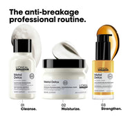 L'Oréal Professionnel Metal Detox Masque modo de uso aplicación en cabello