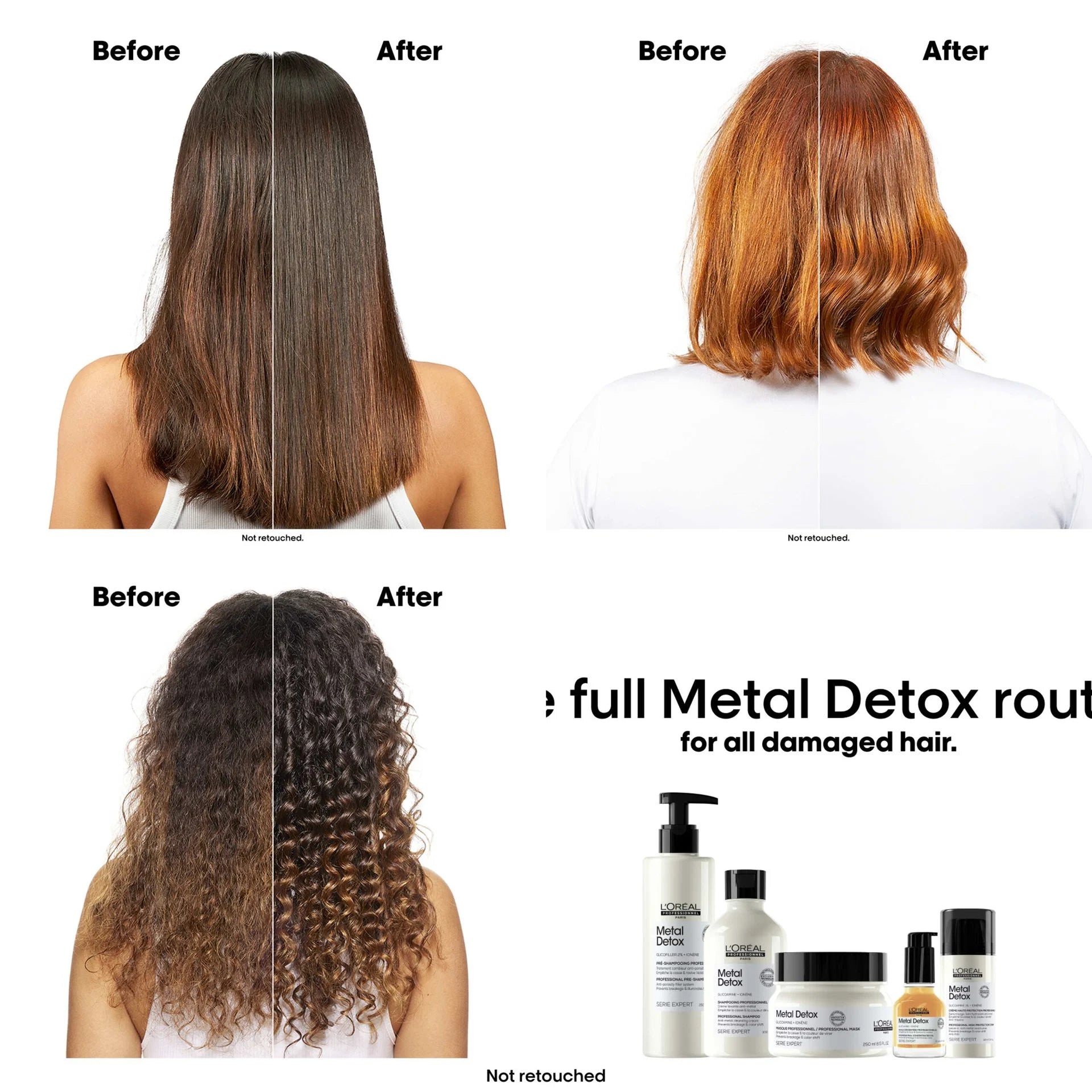 L'Oréal Professionnel Metal Detox Oil 50ml vista lateral del envase