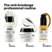 L'Oréal Professionnel Metal Detox Oil modo de uso aplicación en cabello