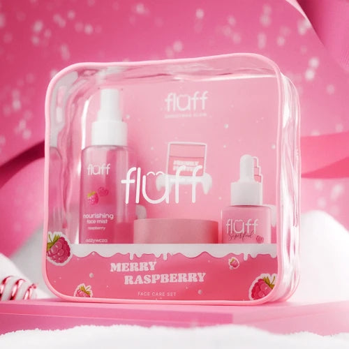 FLUFF Merry Raspberry Face Care – Set de Cuidado Facial con Frambuesa | Skincare