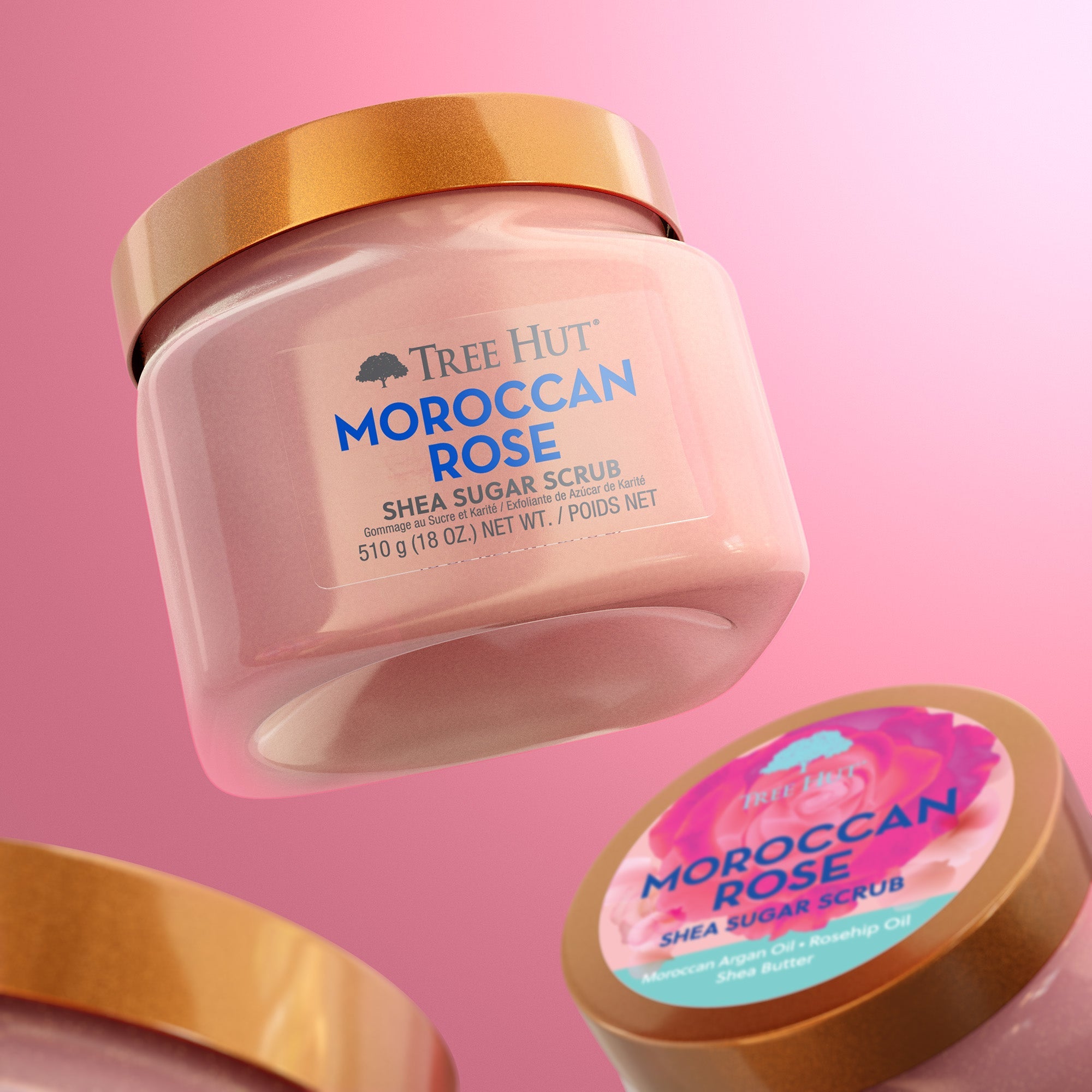 TREE HUT Shea Sugar Scrub Moroccan Rose