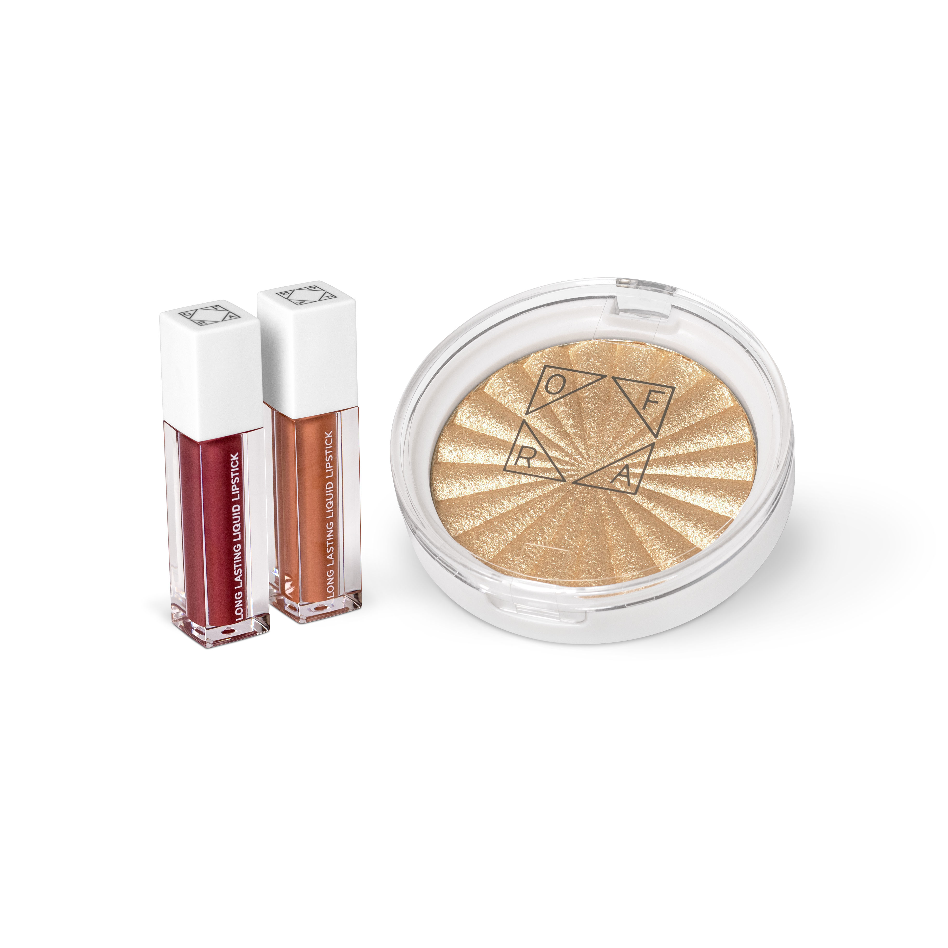 OFRA All Eyes On Me Set – Iluminador y labial líquido por Smitha Deepak