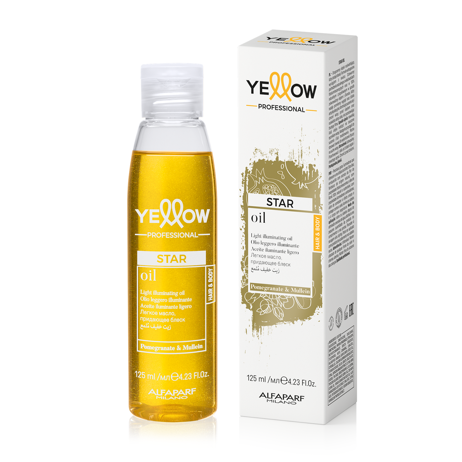 YELLOW Aceite Star – Aceite Iluminador Ligero 125ml