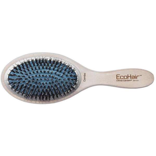 OLIVIA GARDEN EcoHair EH-CO Combo Paddle Brush Bambú