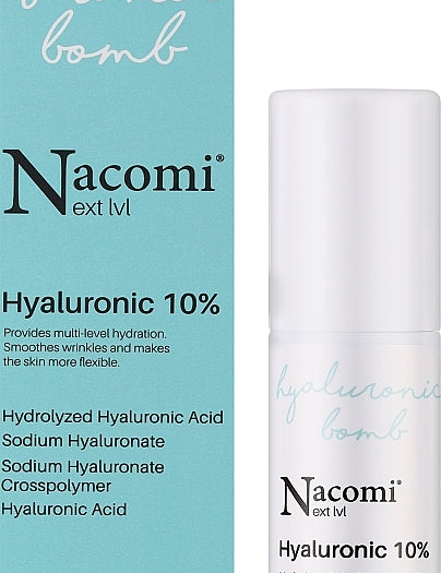 NACOMI Hyaluronic Acid 10% Sérum Hidratación Profunda | Skincare | Panamá | NAZ Beauty
