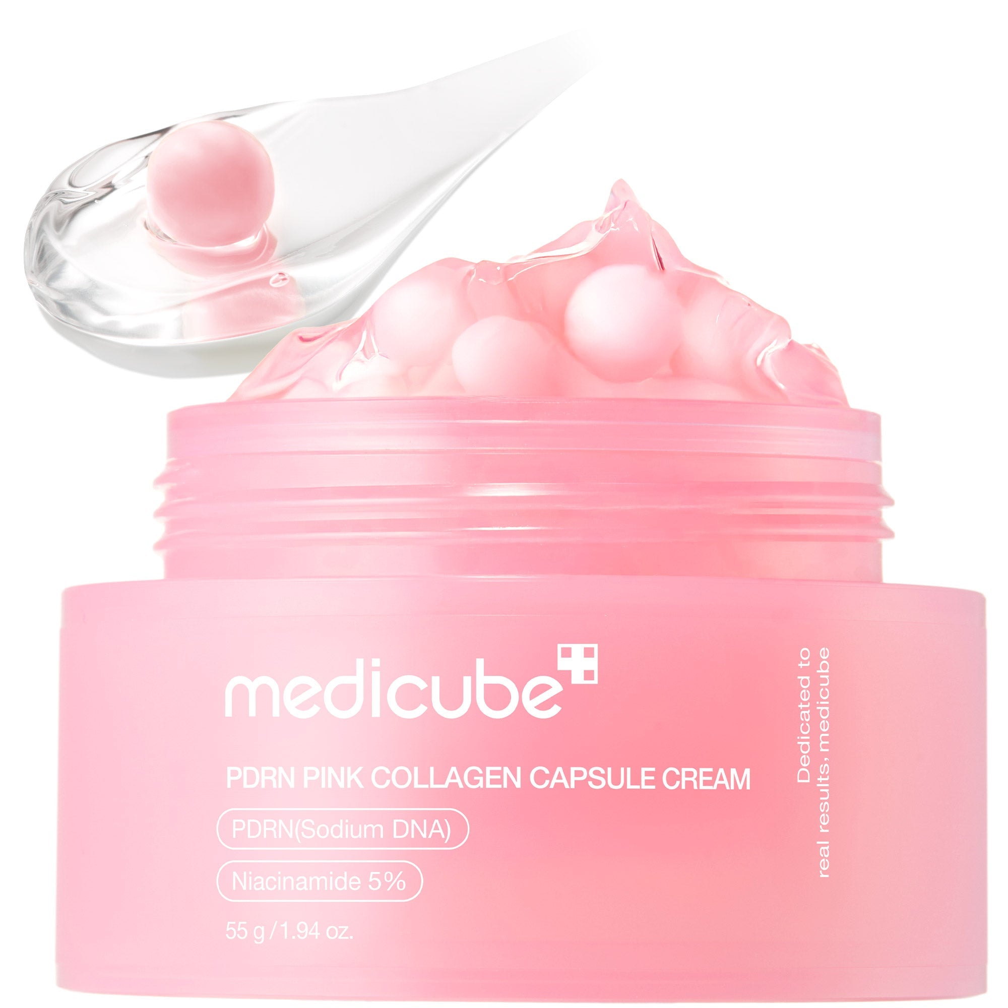 MEDICUBE PDRN Pink Collagen Capsule Cream crema capsula colageno rosa regeneradora comprar en NAZ Beauty Shop Panama