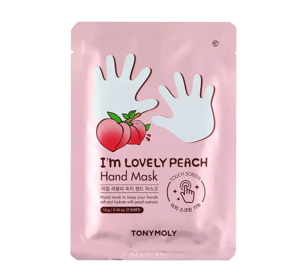 TONYMOLY I´m Lovely Peach Hand Mask NAZ Beauty Shop Panama