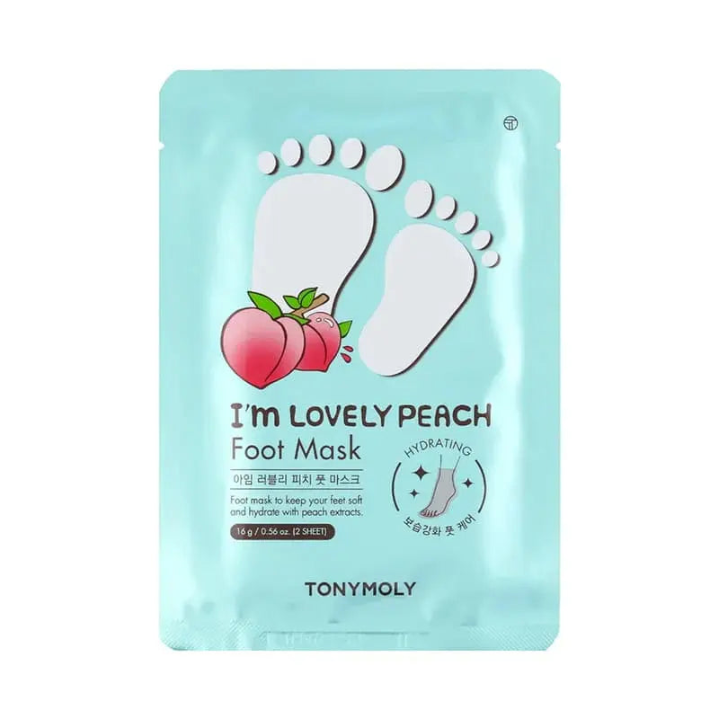 TONYMOLY I´m Lovely Peach Foot Mask NAZ Beauty Shop Panama