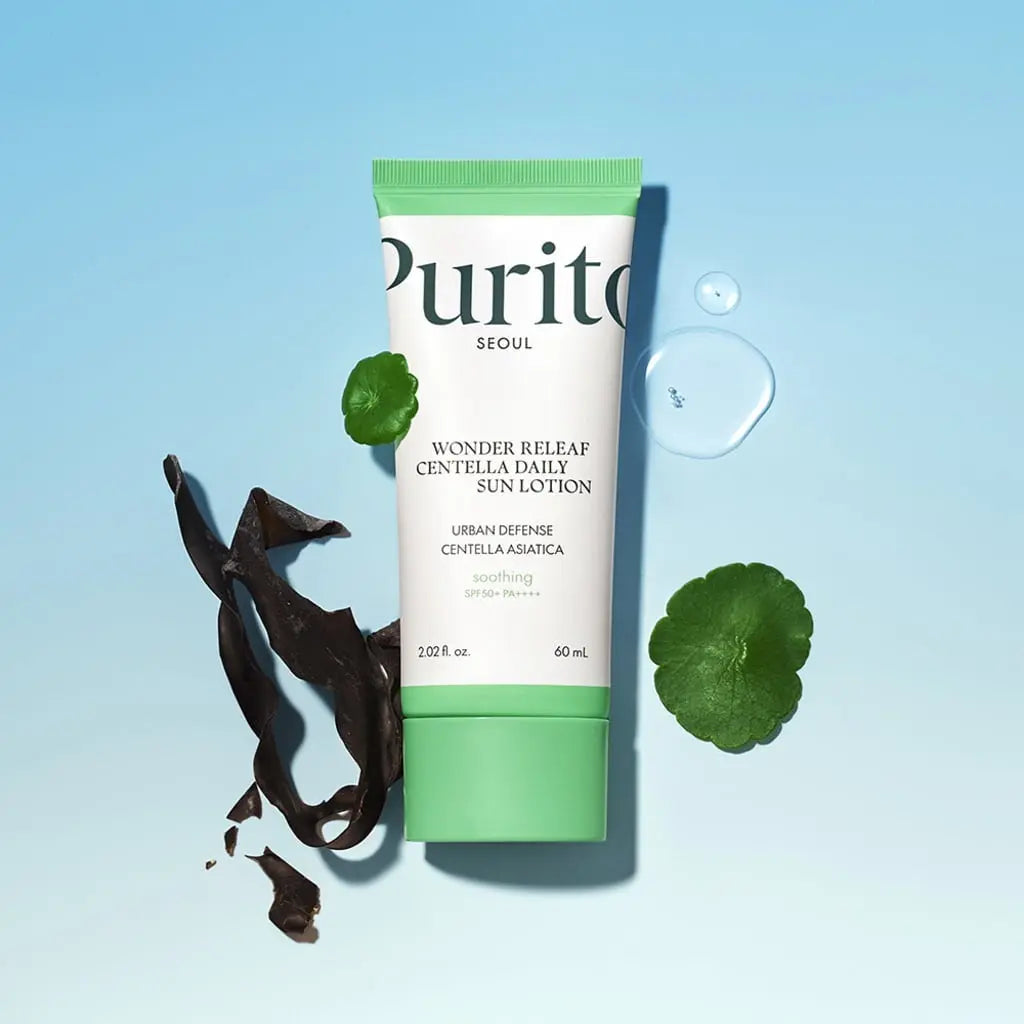 PURITO Wonder Releaf Centella Daily Sun Lotion SPF50+ PA++++ NAZ Beauty Shop Panama