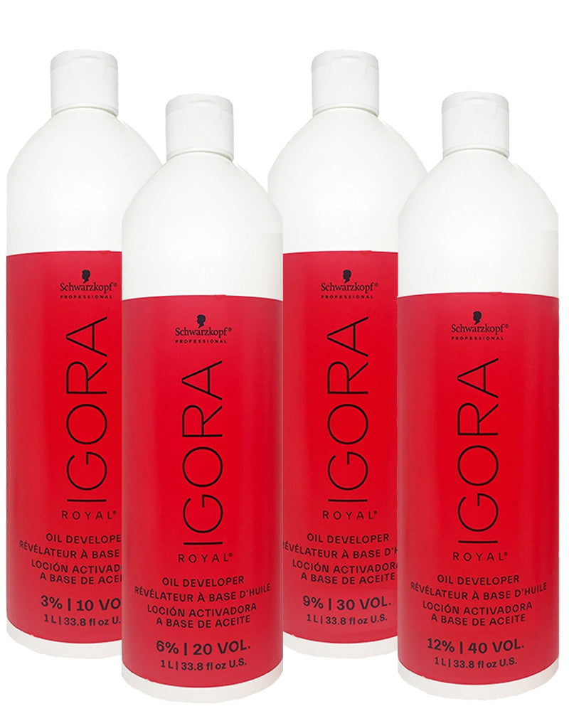 SCHWARZKOPF IGORA Royal Oil Developer 1L – Revelador para coloración permanente