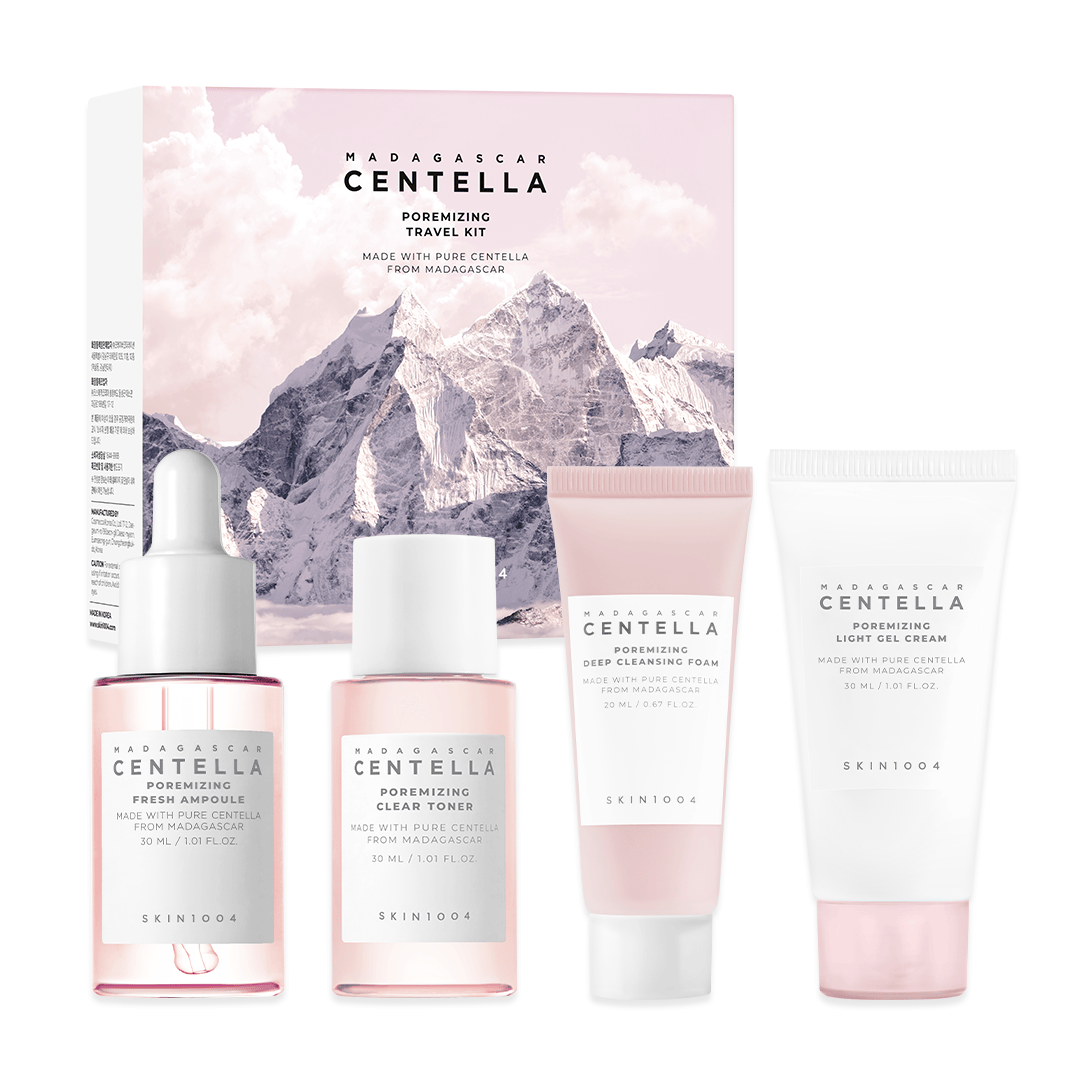 SKIN1004 Poremizing Travel Kit – Set de Viaje Minimizador de Poros | K-Beauty Skincare