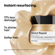 L'Oréal Professionnel Absolut Repair Gold Masque textura y aplicación en cabello dañado