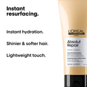 L'Oréal Professionnel Absolut Repair Gold Conditioner aplicación en cabello húmedo