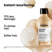 L'ORÉAL PROFESSIONNEL Absolut Repair Gold Shampoo – Quinoa Dorada y Proteína para Cabello Dañado