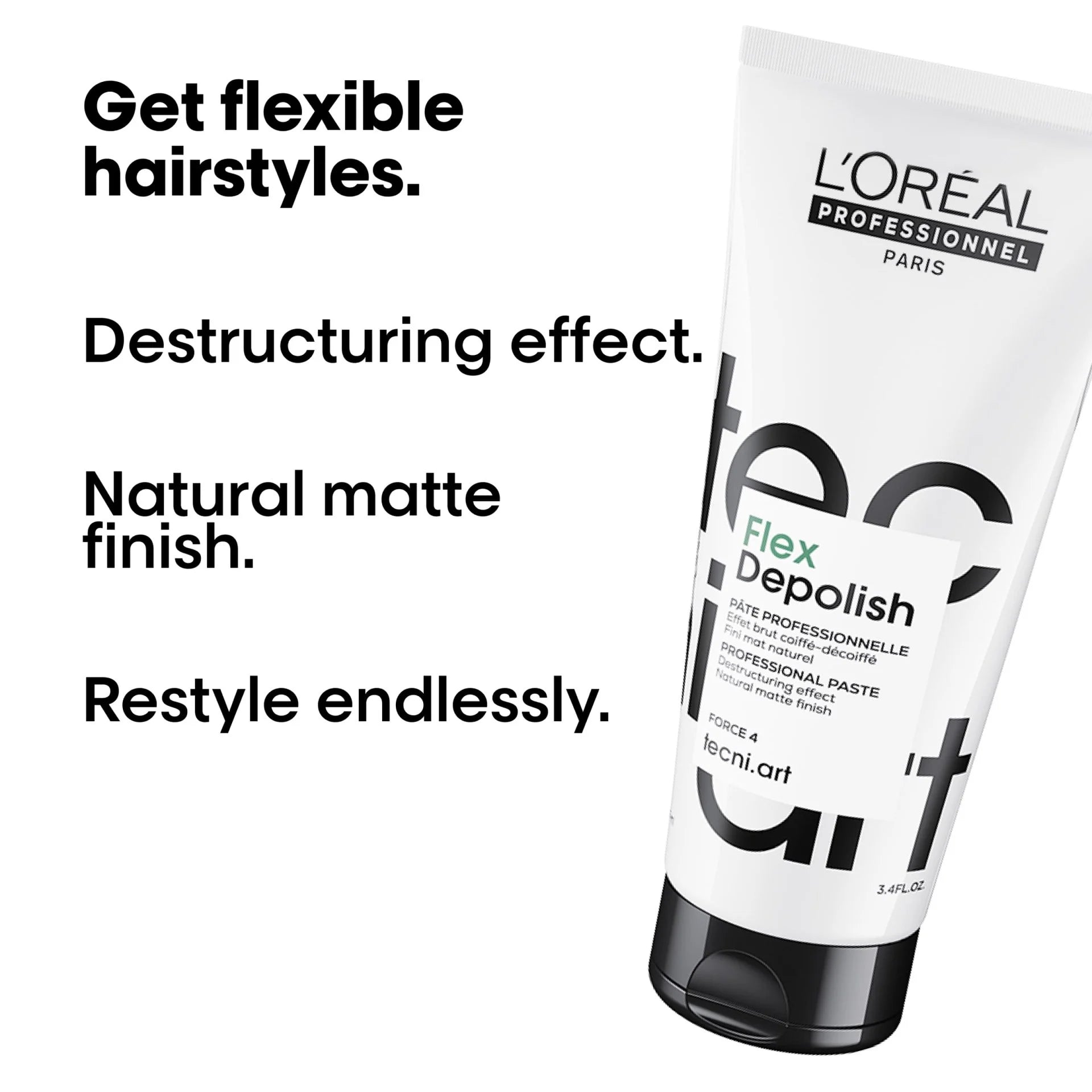 Empaque L'Oréal Professionnel Tecni.Art Flex Depolish - NAZ Beauty Shop Panamá