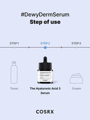 COSRX Hyaluronic Acid 3 Serum – modo de uso serum paso facial coreano cruelty free Panama comprar en NAZ Beauty Shop Panama
