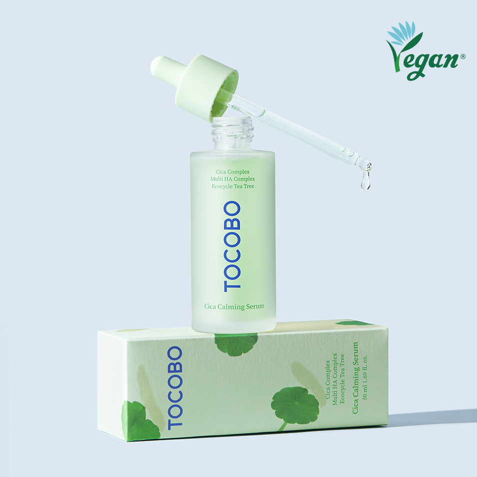 TOCOBO Cica Calming Serum clinical results sensitive skin comprar en NAZ Beauty Shop Panama