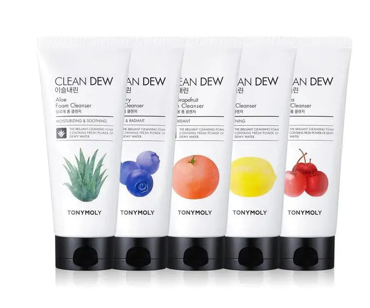 TONYMOLY Clew Dew Foam Cleanser NAZ Beauty Shop Panama