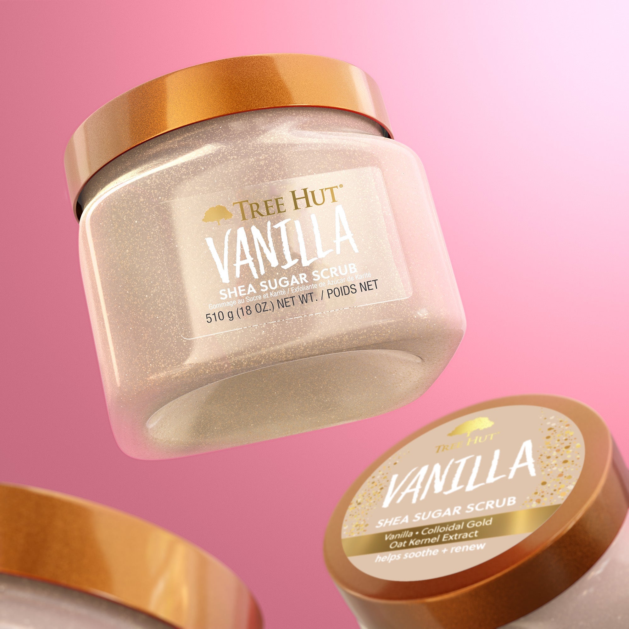 TREE HUT Shea Sugar Scrub Vanilla