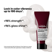 Tecnología brillo espejo Vitamino Color Spectrum Conditioner L'Oréal Professionnel para tonos multidimensionales