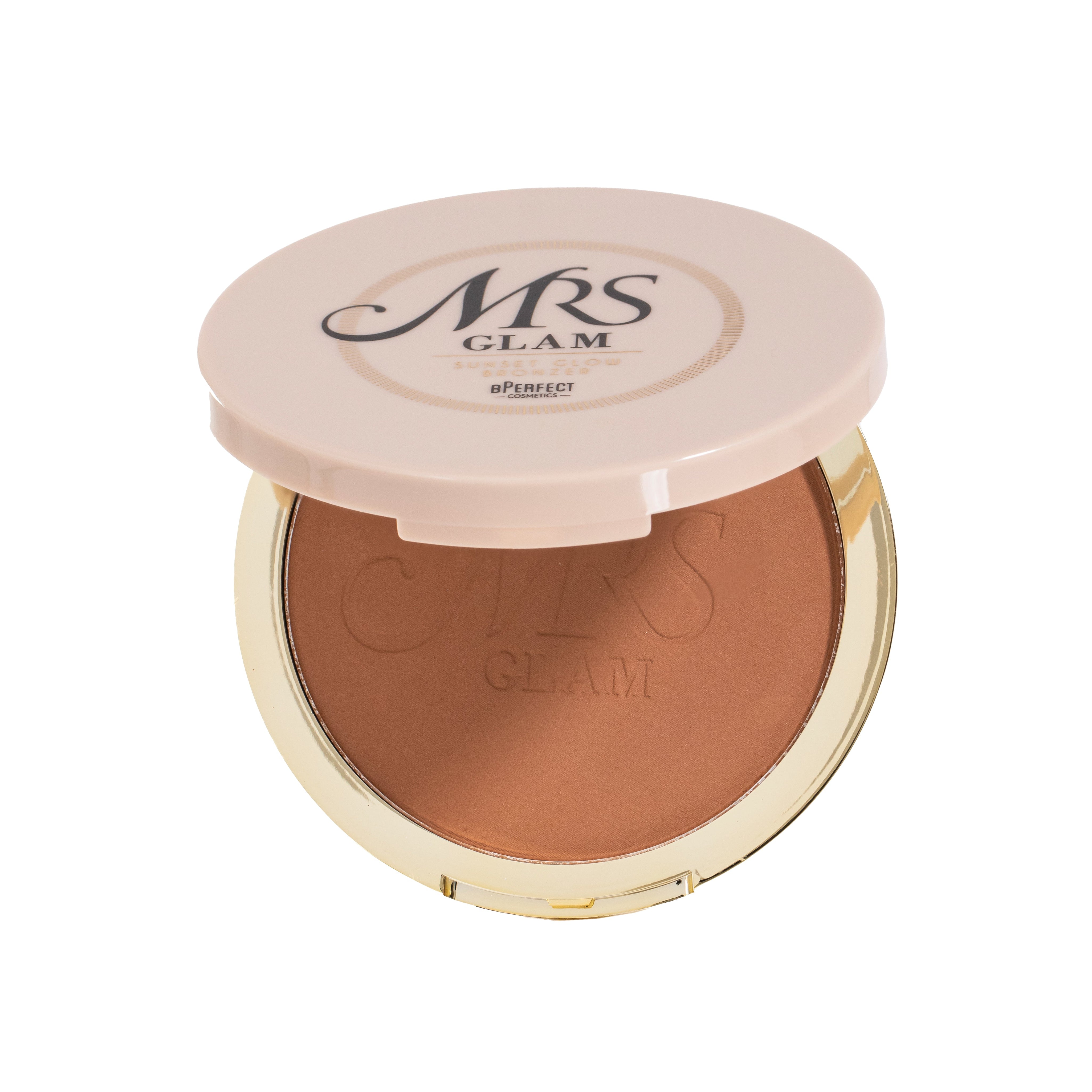 MRS GLAM Sunset Bronzer Polvo Mate Tono Cálido