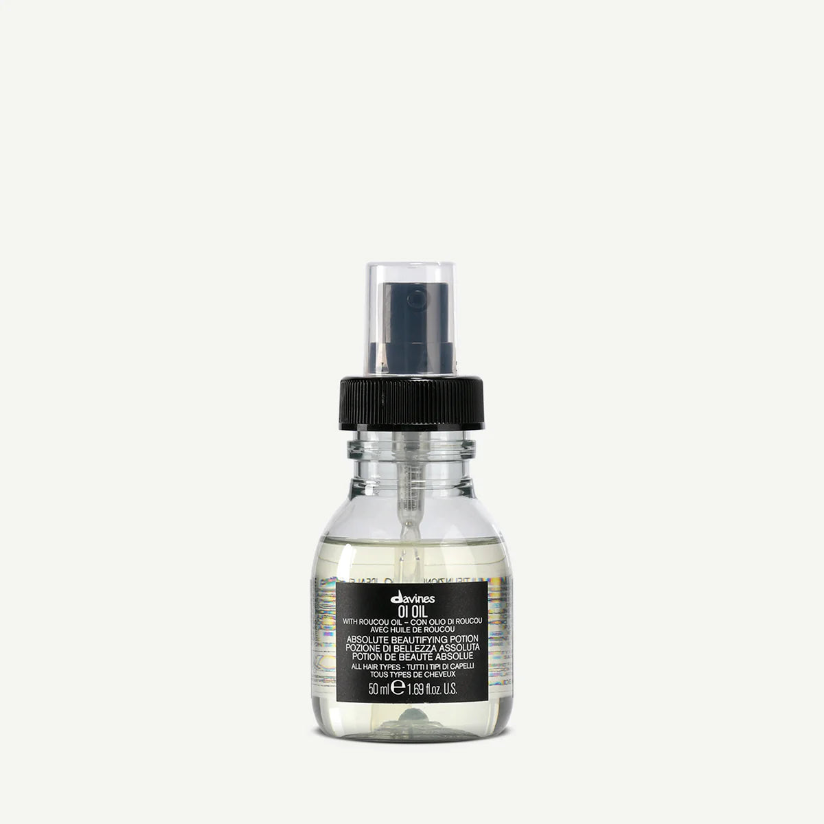DAVINES OI Oil 50ml – Formato viaje del aceite de Roucou para brillo intenso sin efecto graso | NAZ Beauty Panamá